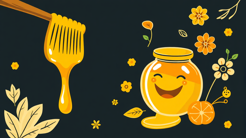 기버터 효능: 건강에 미치는 영향 (illustration 스타일)