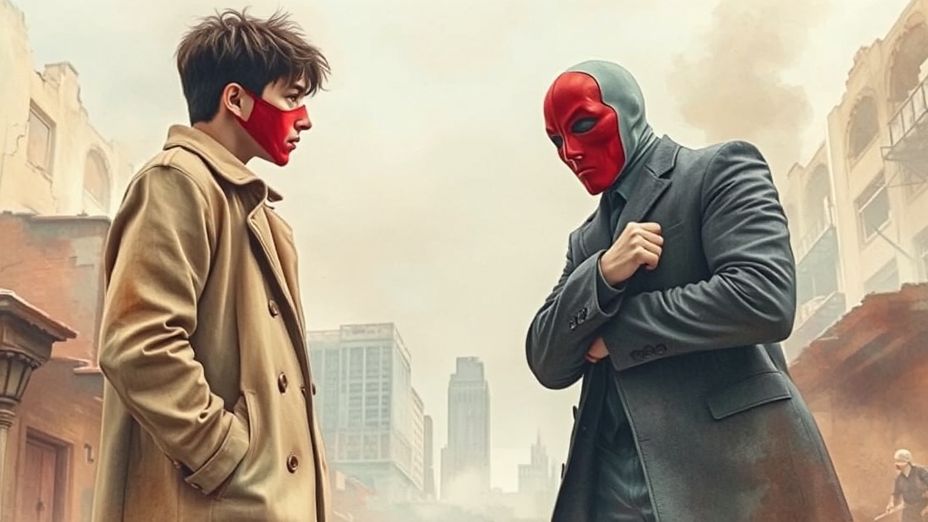 시즌2 결말과 시즌3 연결 서사 (watercolor 스타일)