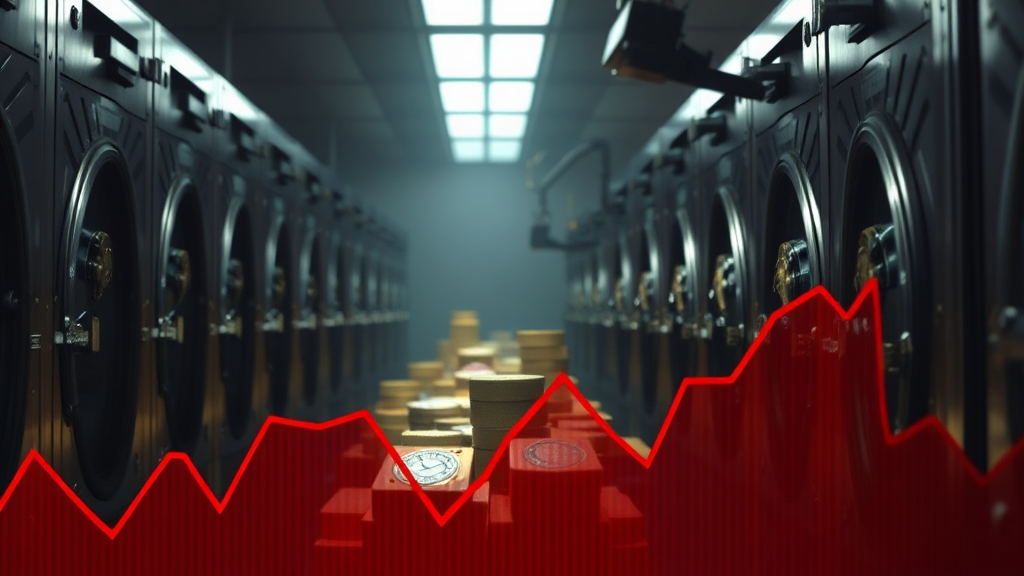 시장 투매와 투자 심리 변화 (realistic 스타일)