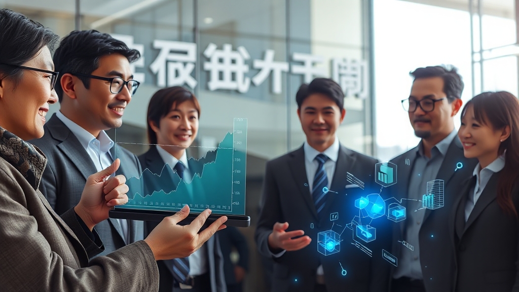 관련 뉴스 및 시장 동향 (realistic 스타일)