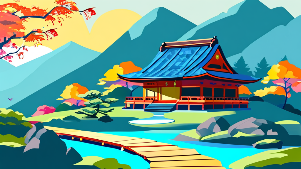 알뜰하게 템플스테이 즐기기: 예약 오픈 시간 및 신청 방법 (cartoon 스타일)