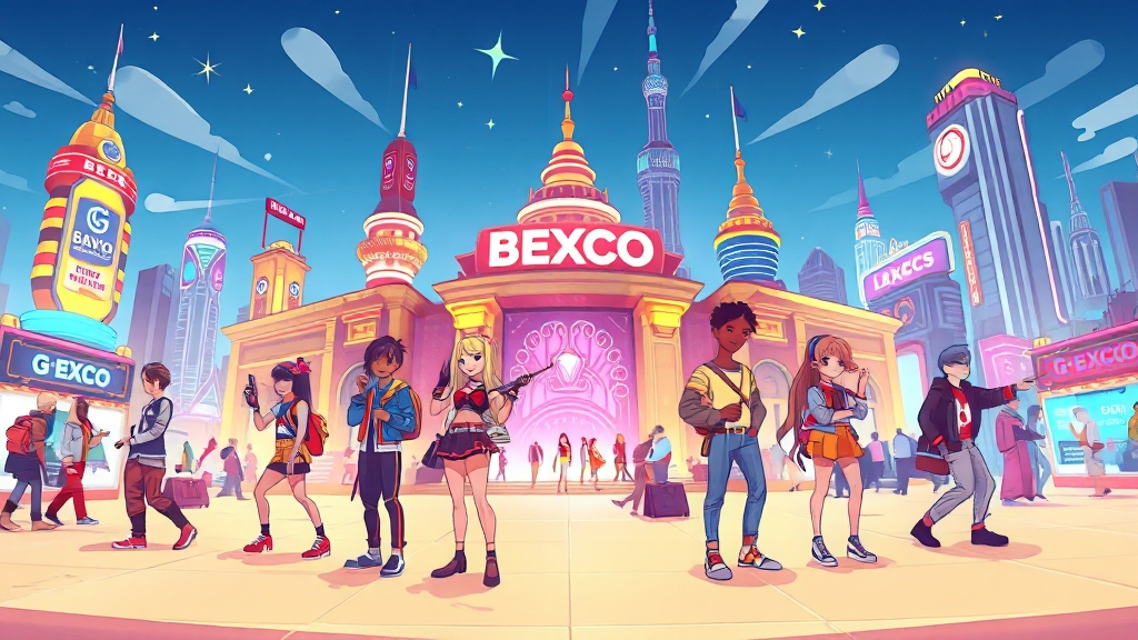 지스타 2025 관람 정보 및 유의사항 (cartoon 스타일)