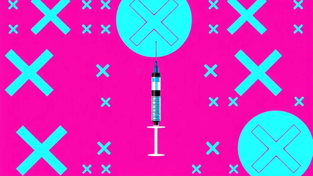 가다실9가 접종 전 확인사항 및 주의사항 (popart 스타일)