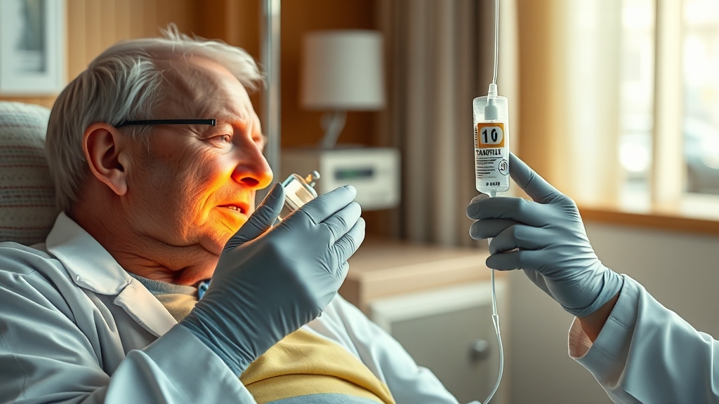 타미플루 수액: 새로운 선택? (realistic 스타일)