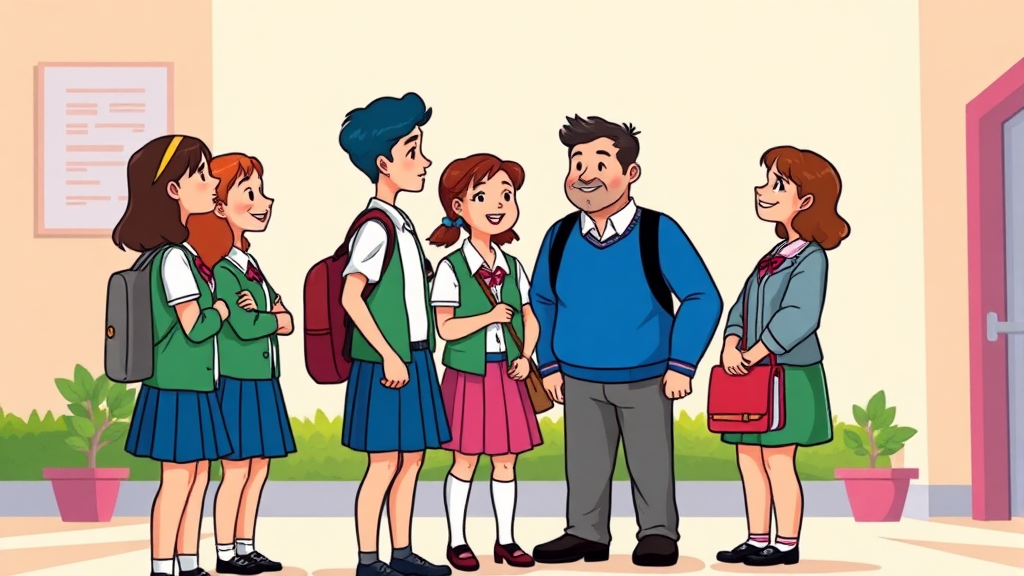학생 & 학부모 의견은? (cartoon 스타일)