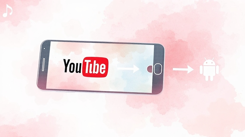 모바일에서 유튜브 음원 추출하기 (watercolor 스타일)