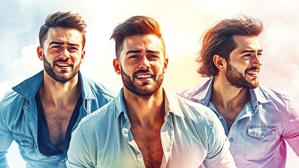 아르기닌, 남성 건강에 어떻게 좋을까요? (watercolor 스타일)