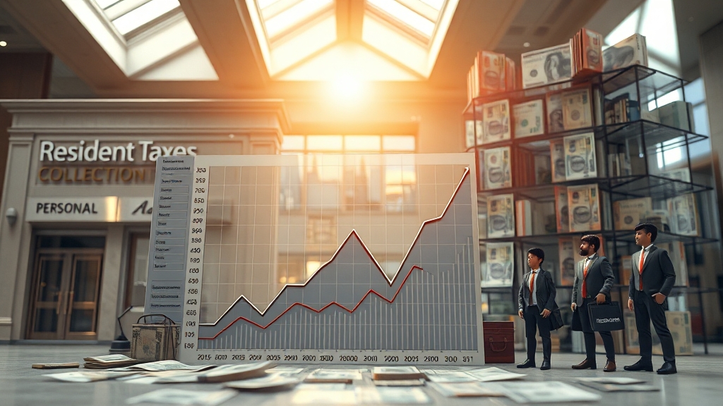 주민세 종류별 세액 (realistic 스타일)