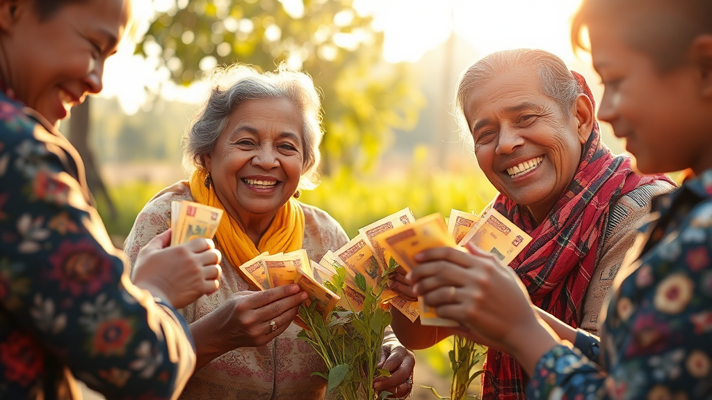 3차 민생지원금 개요 (realistic 스타일)