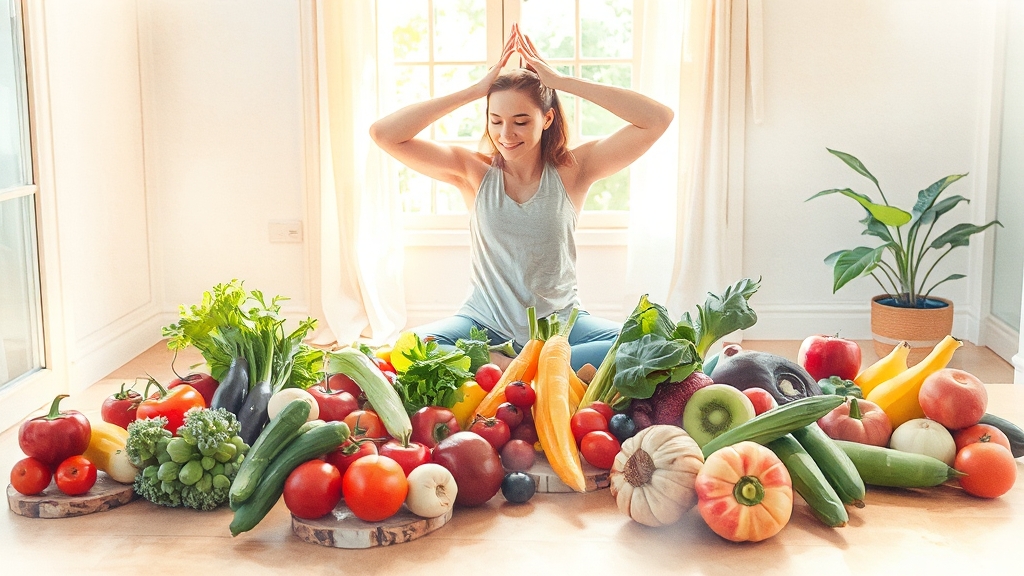 암 치료 후 영양 관리와 면역력 강화 방법 (watercolor 스타일)
