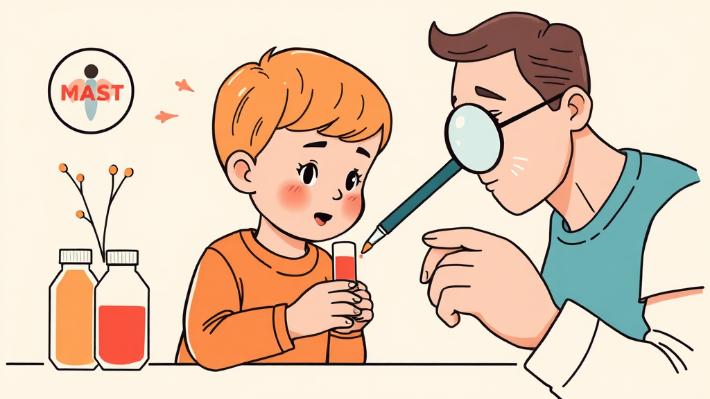 MAST 알레르기 검사 A to Z 3 MAST 검사, 왜 필요할까? (illustration 스타일)