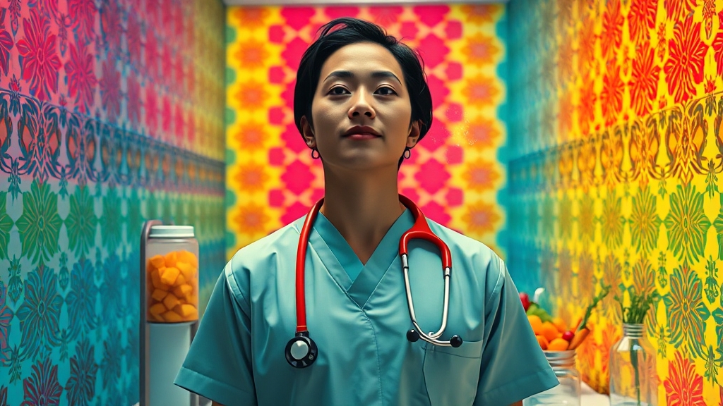 암요양병원의 통합 치료 프로그램 (popart 스타일)