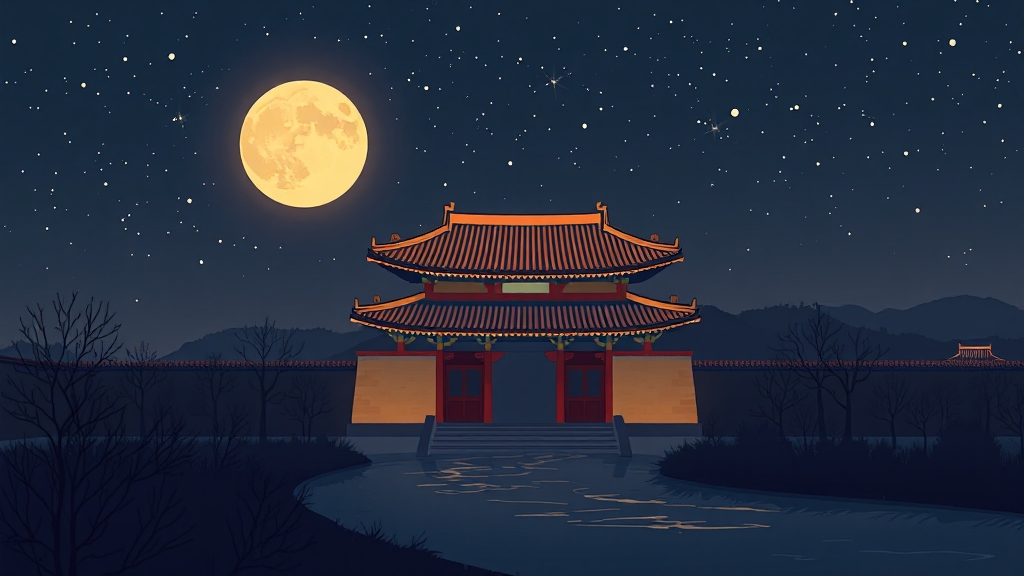 야간개장 기간 및 시간 (cartoon 스타일)