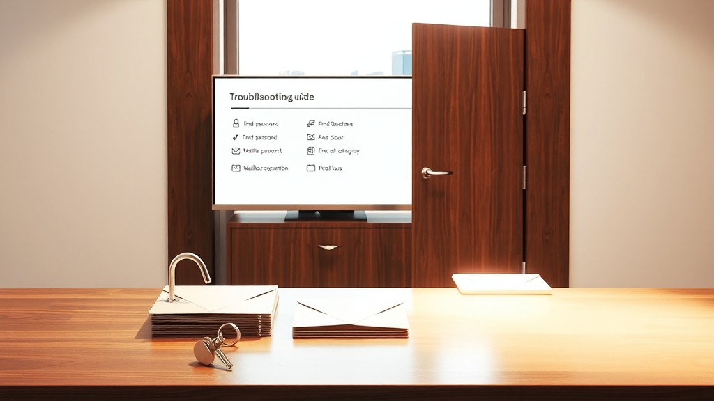 다음 메일 로그인 관련 자주 묻는 질문 (realistic 스타일)