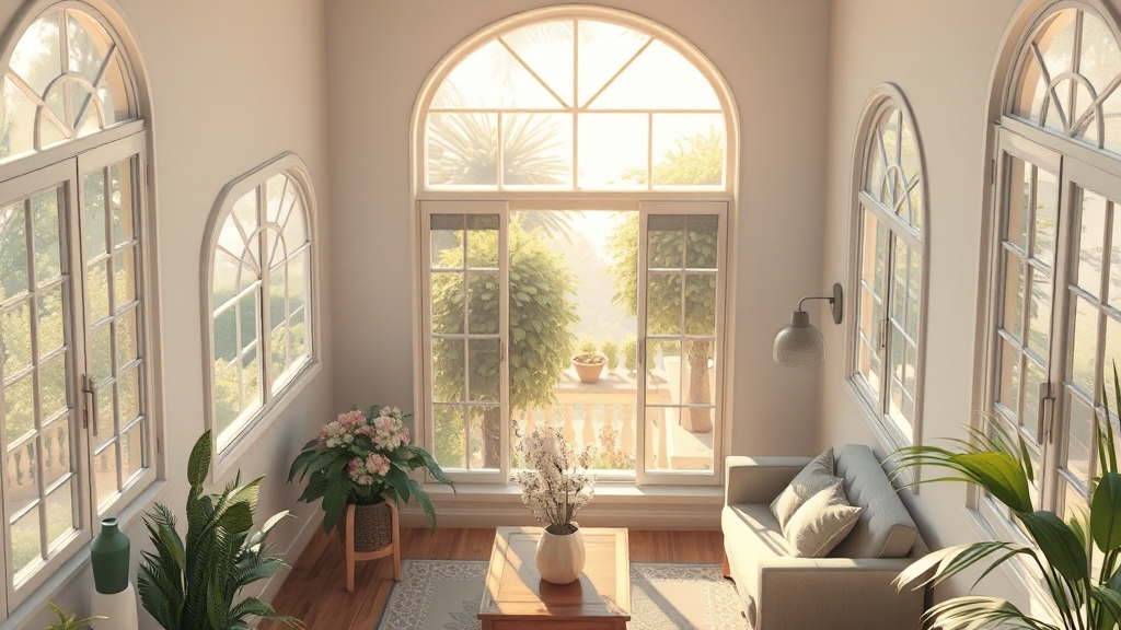 창문 형태에 따른 최적의 방충망 추천 (illustration 스타일)