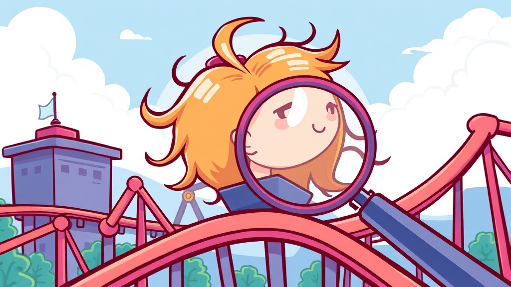 투자 리스크 및 체크포인트 (cartoon 스타일)