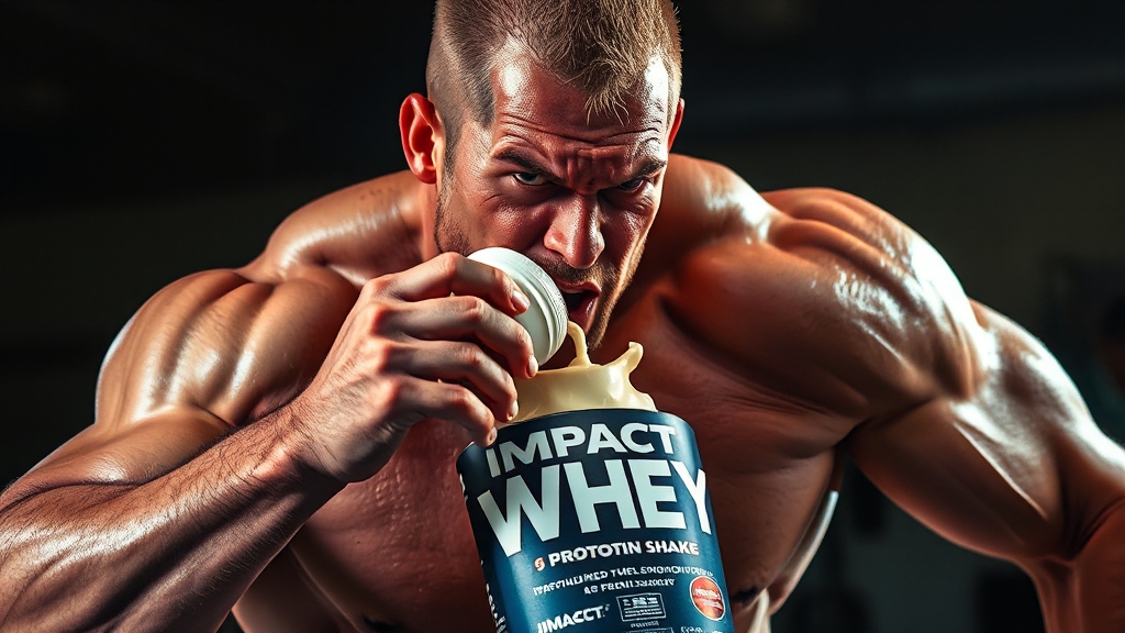 임팩트 웨이 프로틴, 왜 핫할까? (realistic 스타일)