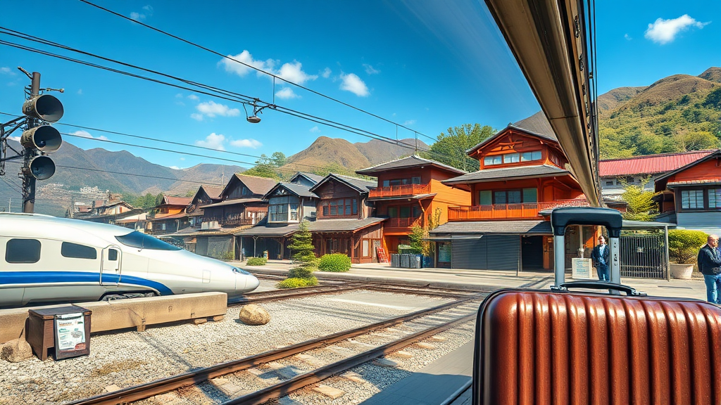 JR 큐슈 레일패스 선택 가이드 (realistic 스타일)