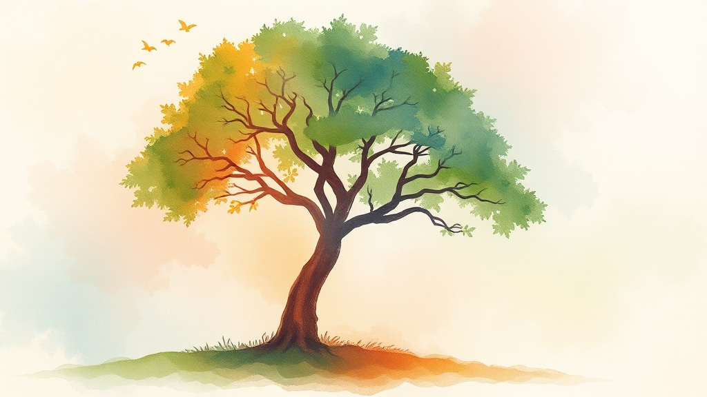 ISA 활용 절세 꿀팁 (watercolor 스타일)