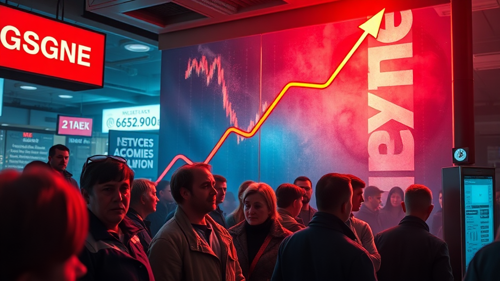 스태그플레이션이란 무엇일까요? (realistic 스타일)