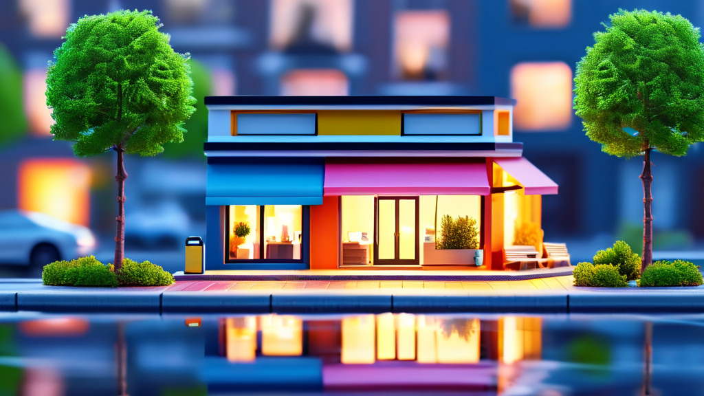 다양한 소상공인 지원금, 놓치지 마세요! (realistic 스타일)