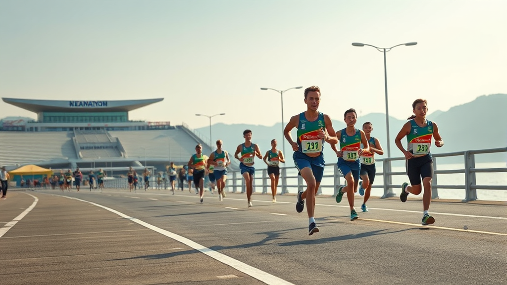 2026년 대회 일정 및 장소 상세 안내 (realistic 스타일)