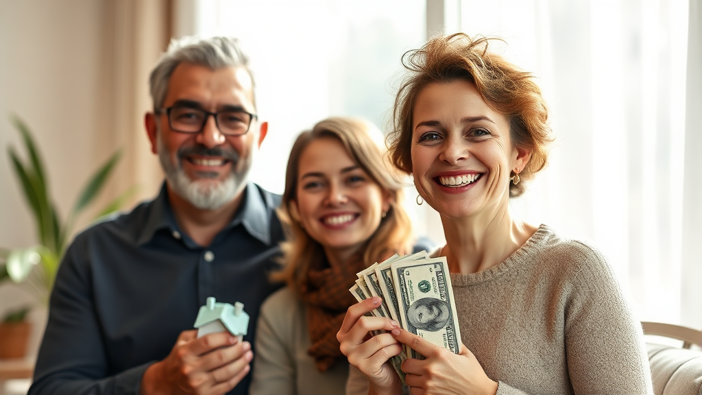 2025년 소득 및 재산 기준 (realistic 스타일)