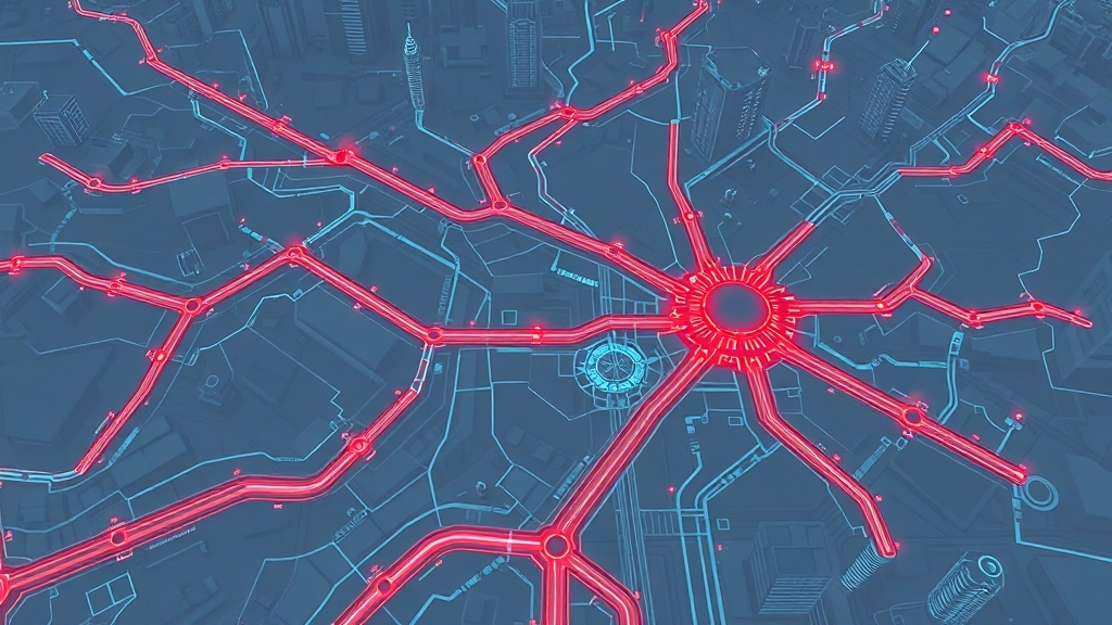 GTX A노선 노선도 (illustration 스타일)