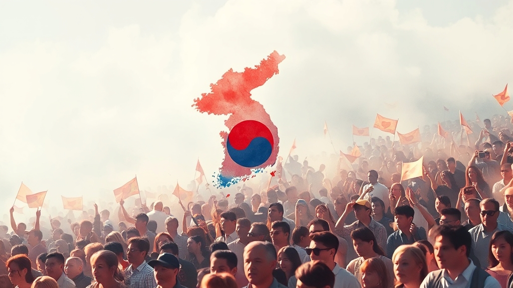 79.4% 투표율, 28년 만에 최고! (watercolor 스타일)