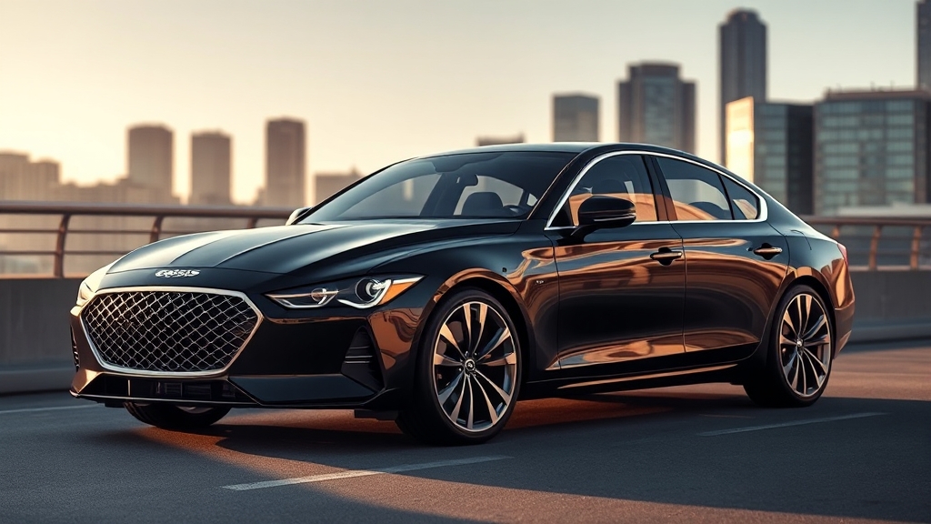 모델별 중고차 시세 비교 (G70, G80, GV80) (realistic 스타일)