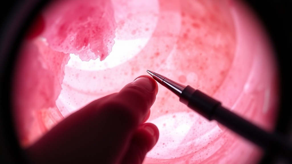 용종 제거, 보험금 지급 대상 및 조건 확인 (watercolor 스타일)