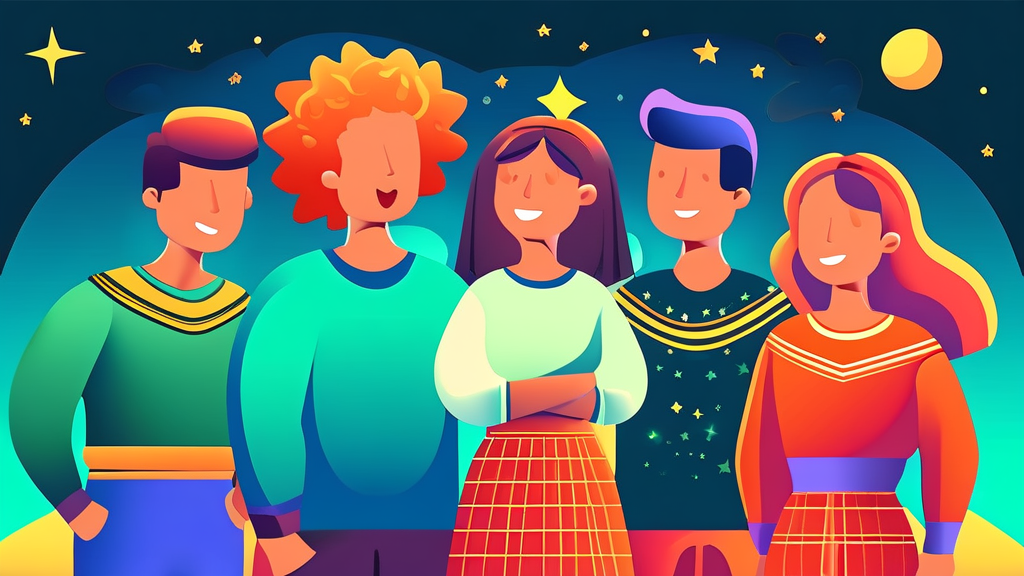 2026년, 당신의 재물운과 연애운은 어떻게 흘러갈까? (cartoon 스타일)