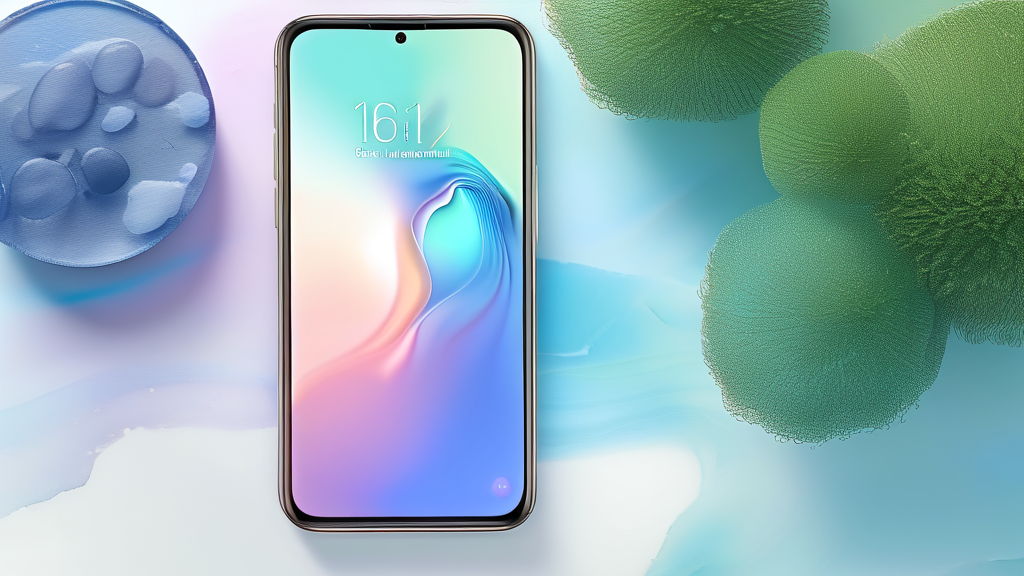 내 휴대폰 IMEI, 어떻게 확인할 수 있나요? (watercolor 스타일)