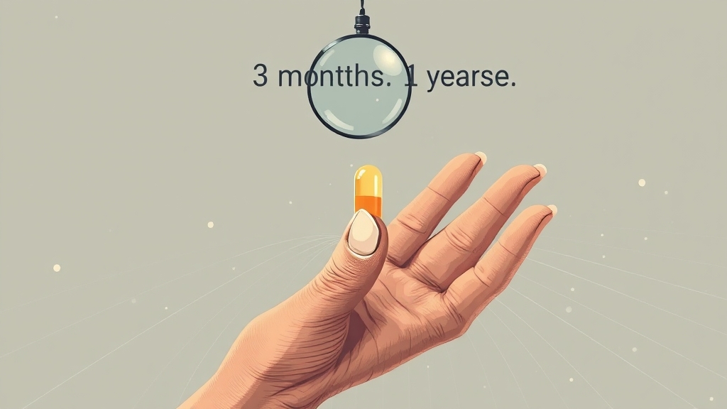 프로페시아 복용법 & 시간 (illustration 스타일)