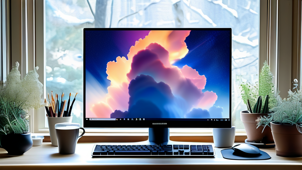 당신의 스마트폰 경험을 혁신하다 (watercolor 스타일)