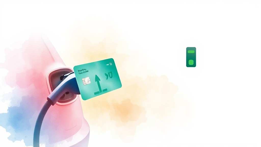 환경부 전기차 카드, 발급부터 사용까지 완벽 가이드 (watercolor 스타일)