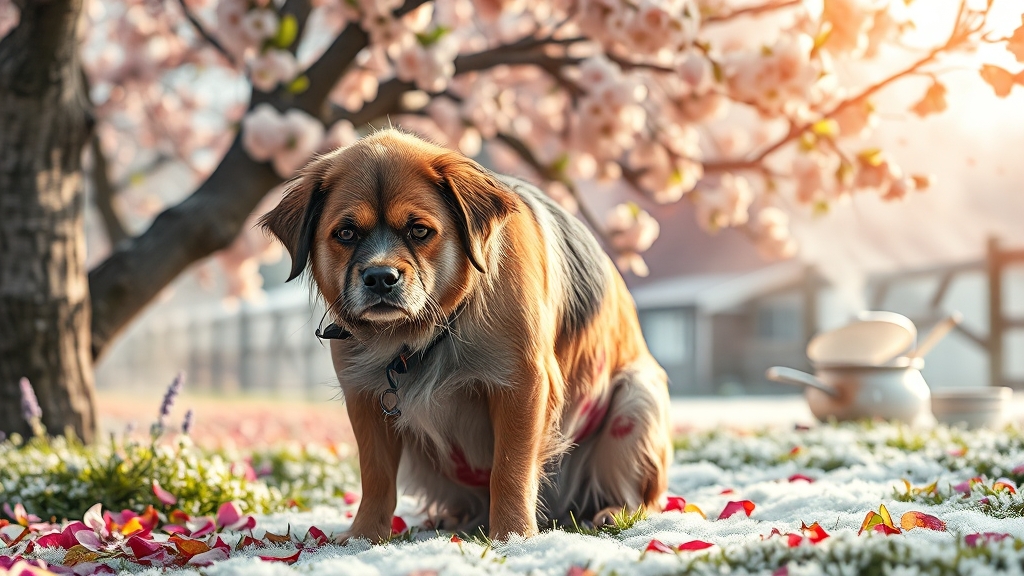 다양한 알레르기 원인 (realistic 스타일)