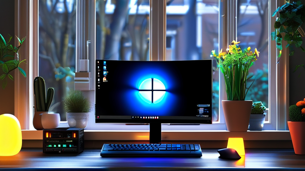 KB5079391 업데이트, 컴퓨터 보안 강화의 핵심 (realistic 스타일)