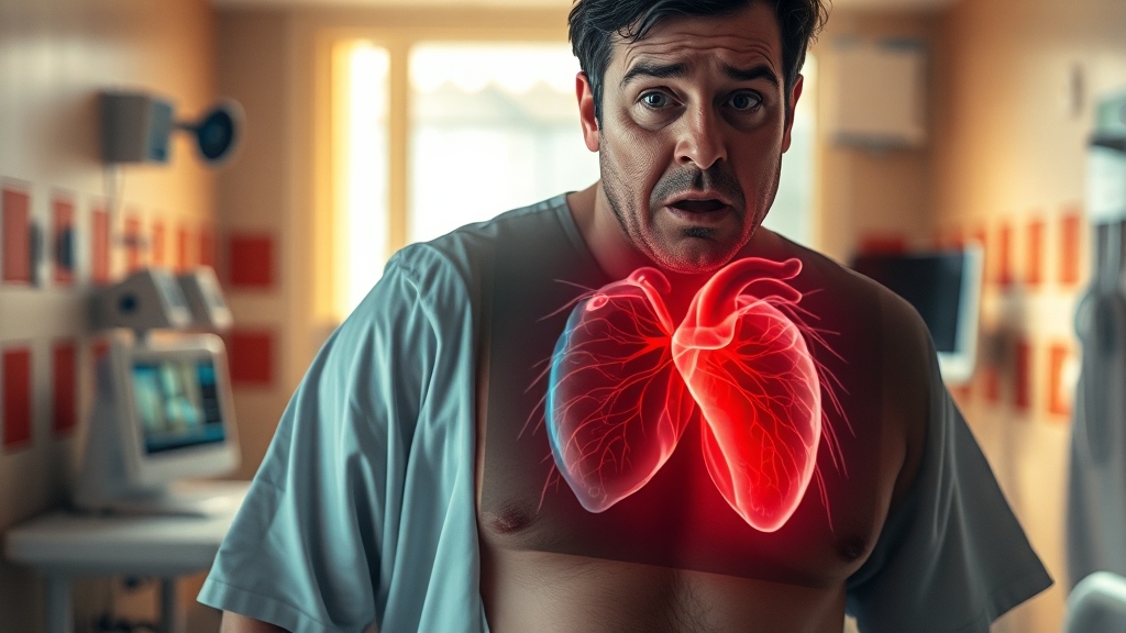 심장 비대 증상, 어떤 신호가? (realistic 스타일)