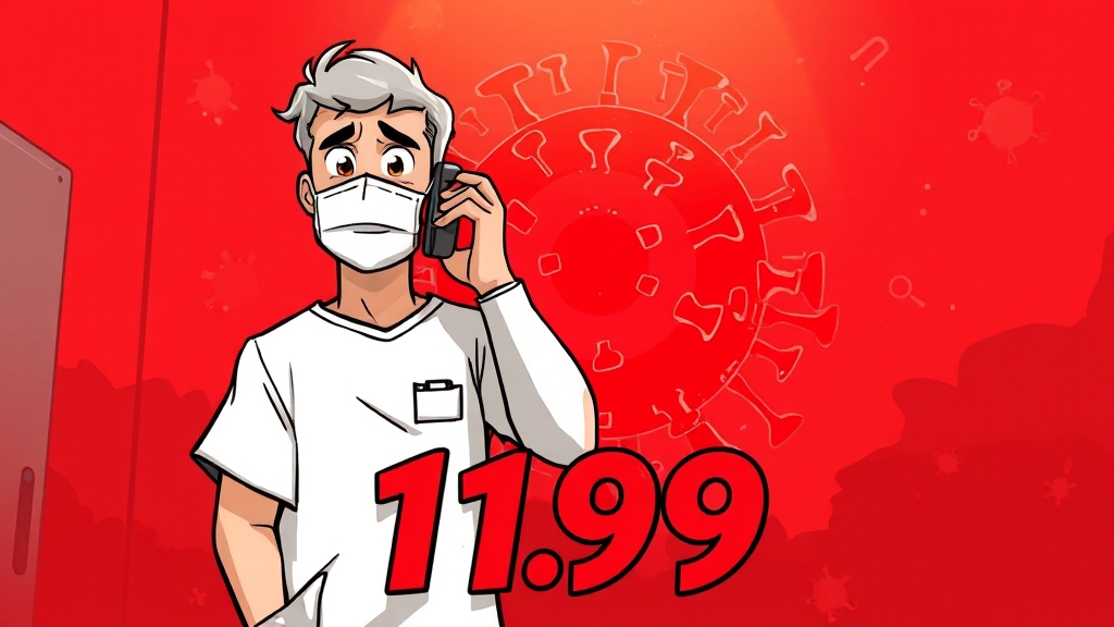 증상 발생 시 대처 방법 (cartoon 스타일)