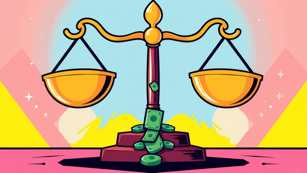 소송 비용, 아끼는 방법! (cartoon 스타일)