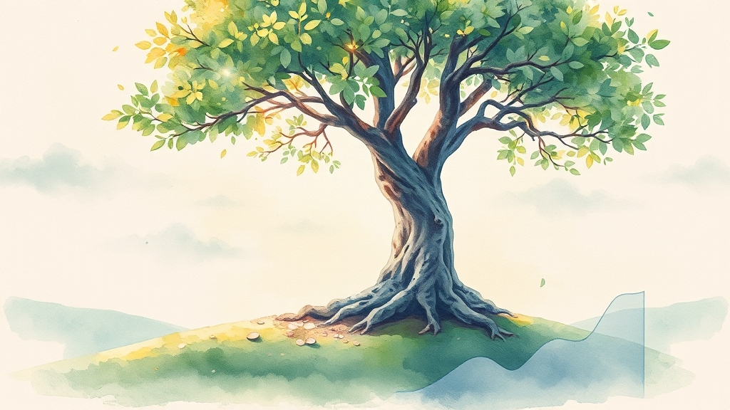 배당주 투자, 세금 절감 전략 (watercolor 스타일)