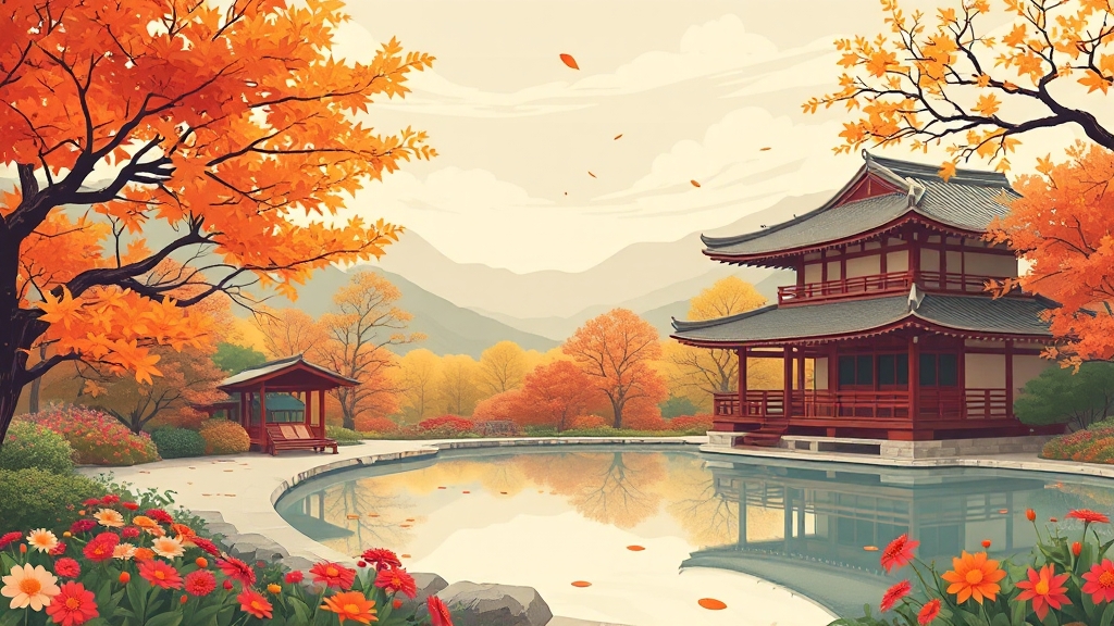 주변 관광 정보 (illustration 스타일)