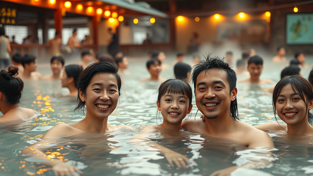 주요 시설 안내 (realistic 스타일)