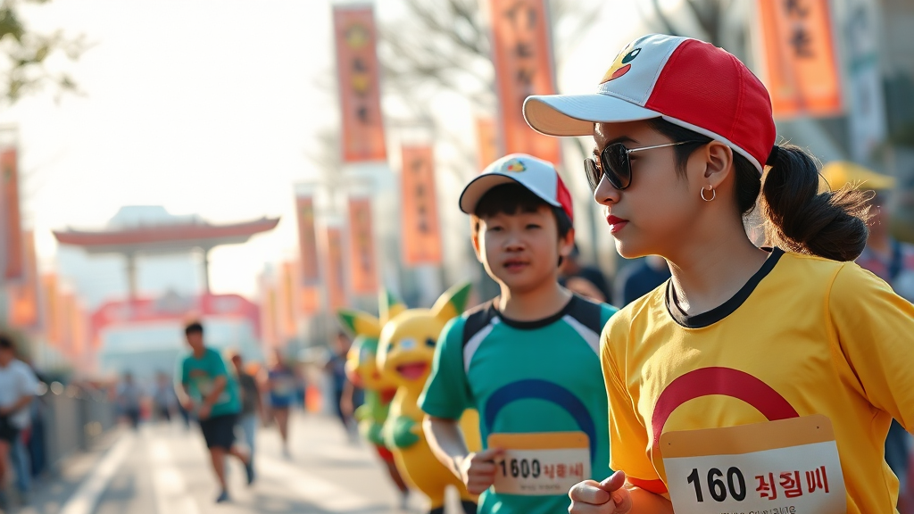 포켓몬 런 서울 참가 전 알아야 할 꿀팁 (realistic 스타일)