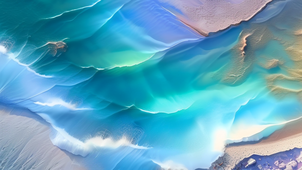 이란의 원유 생산량과 국제 제재의 영향 (watercolor 스타일)