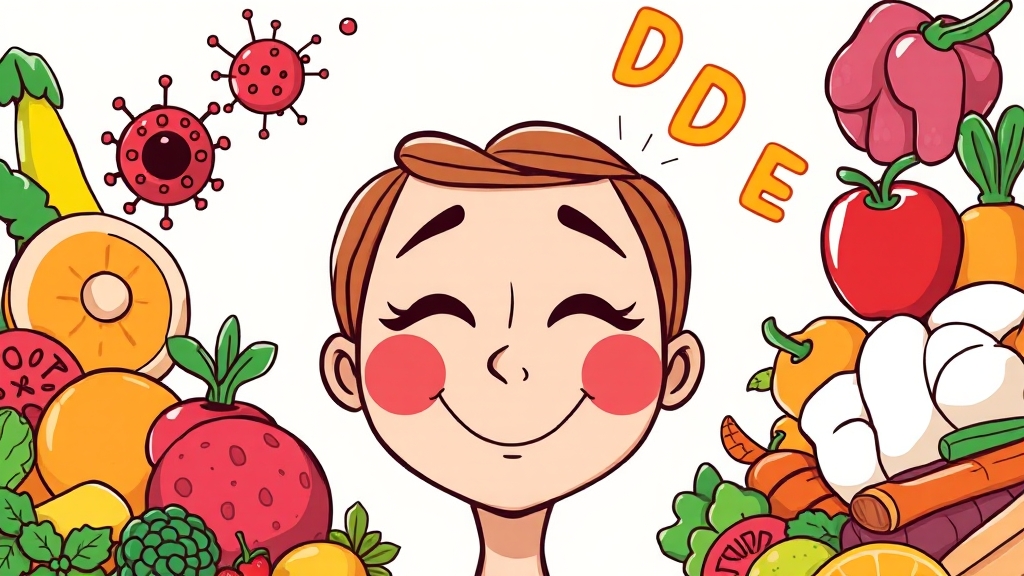 헤르페스 재발 막는 생활 습관 (cartoon 스타일)