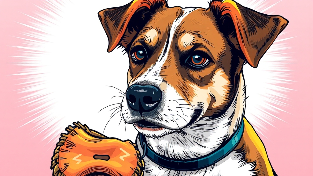 개껌 선택 시 꼭 확인해야 할 성분과 안전성 (illustration 스타일)