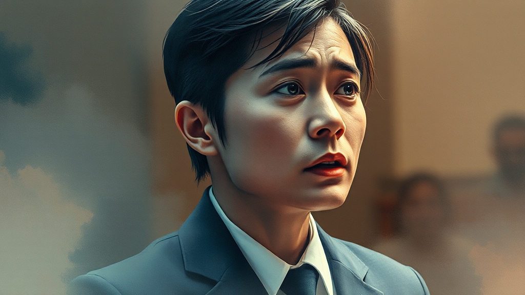 문지석 검사, 왜 폭로했을까? (watercolor 스타일)