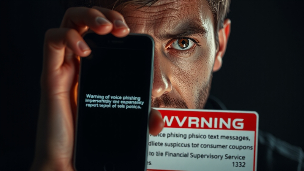 보이스피싱 예방 (realistic 스타일)